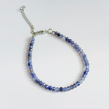 Dainty Iolite Bracelet